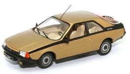 Odeon 106 - Renault FUEGO GTX 1985 beige métallisé (1/43)