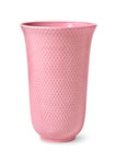 Lyngby Porcelæn Vase H20 cm Rhombe Colour Reinterpreted Design Pink