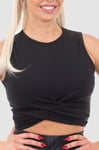 M Fitness - Yrja Black Crop Top