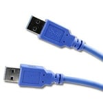 Cable USB 3.0 A/A Male/Male 1.8M