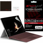 2 Pack of TECHGEAR Clear Screen Protector Covers for Microsoft Surface Go 4 3 2