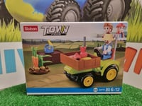 M38-B0776 - Tracteur benne + accessoires (briques Lego) - Sluban - Autres