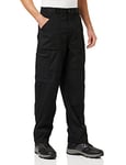 Regatta Homme Pantalon Homme Déperlant avec Poches Multiples Lined Action - Court Trousers, Noir Noir, 38Wx29L (X-Large) EU