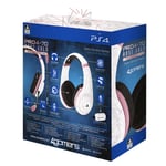 4gamers Ps4 Stereo Gaming Headset Rose Gold Edition - Abstract White