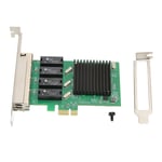 PCIE NIC verkkokortti 4 RJ45-porttia PCI Express Ethernet LAN-sovitin Windows Serverille Linuxille VMwarelle