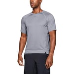 Under Armour Ua Qualifier T-Shirt Homme Gris FR : L (Taille Fabricant : LG)