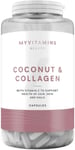 Myvitamins Coconut & Collagen With Vitamin C Hair Nails 60 Capsules New & Sealed