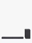 LG USC9S Bluetooth Wi-Fi Soundbar with High Resolution Audio, Dolby Atmos, DTS:X & Wireless Subwoofer, Black