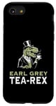 Coque pour iPhone SE (2020) / 7 / 8 Earl Grey Tea Rex trex dinosaure dinosaure humour britannique t-rex