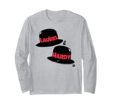 Laurel & Hardy Comedy Duo Hats Long Sleeve T-Shirt