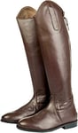 HKM Bottes d'équitation Homme Italy Soft Cuir Courte/Large XL Marron