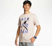 Air Jordan Stencil Basketball T-Shirt Sz L Stone Mauve New CJ6308 261