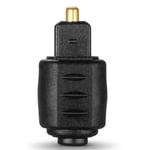 Longueur autre - Noir - Mini adaptateur Audio optique, Jack femelle 3.5MM vers prise mâle numérique Toslink p