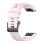 Silikon klockarmband till Garmin Quatix 7 Pro 22mm Rosa