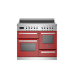 Bertazzoni PRO105I3EROT Professional Series 100cm Induction Top Rose Electric Triple Oven Range Cooker