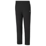 Ess Sweatpants Fl Op PUMA Black-cat, størrelse X-Small