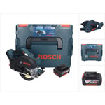 Bosch - gkm 18V-50 Professional Scie circulaire portative métal sans fil 18 v 136 mm Brushless + 1x batterie 5,0 Ah + L-Boxx - sans chargeur