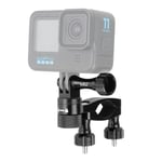 HSU Support de Guidon de Vélo pour GoPro Support en Aluminium pour Hero 12/11...