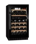 Innbyggbart vinskap - WineCave 800 50D Fullglass Black