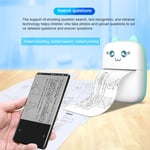 Mini Printer Cartoon No Ink Thermal Printing Camera BT Wireless Le GFL