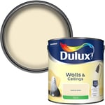 Dulux 500007 Silk Emulsion Paint For Walls And Ceilings - Daffodil White 2.5L