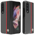 LC.IMEEKE Galaxy Z Fold 4 Skal Carbon Fiber - Svart