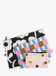 Caroline Gardner Travel Pouches, Set of 3, Multi