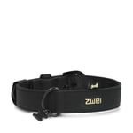 Zwei Leo Hundehalsband Le15 Nubuk-Black, Sac à Dos Mixte, Nubuck Noir, 28x35x11cm