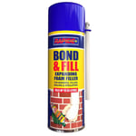 Expanding Foam PU Bond and Fill Sealing Insulating Gap Filler Spray 500ml