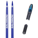 SALOMON Pack ski de fond Salomon S/race Eskin M + Prolink Shift Race Classic 25 Mixte Bleu / Blanc Noir taille 206 2025