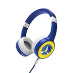 Energy Sistem LOL&Roll Sonic Kids Headphones Casque pour Enfants équipé d’Un Microphone intégré dans Le câble (Music Share, Câble Audio Amovible, Volume Limit 85 DB, Microphone) Bleu