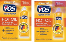 Vo5 Hot Oil Therapy Treatment 2 Count 0.5oz 2 Pack