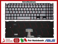 Clavier Italien ASUS pour Ordinateur Portable ASUS Vivobook 15 X512 Série