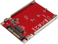 Adaptateur M.2 Pci-E Nvme Vers U.2 (Sff-8639)-Non Compatible Avec Les Disques Sata Ou Les Contrôleurs Sas-Adaptateur Hôte Pcie M.2 Vers U.2-Convertisseur Ssd M2 (U2M2E125)