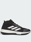 adidas Bounce Legends Low Trainers - Black, Black, Size 4.5, Men