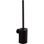 Shining House - wc Suspendu Noir Support Mural Brosse de Toilette Noir 304 en Acier InoxydableLa taille est 38 9 13 (cm)