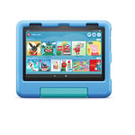 Amazon Kid-Proof Case for Fire HD 8 tablet | Only compatible with 12th-generation tablet (2022 release), Blue