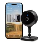 Eve Cam - Caméra intérieure Intelligente, résolution 1080p, Wi-FI, confidentialité absolue, HomeKit Secure Video, Notifications iPhone, Micro et Haut-Parleur, Vision Nocturne, Installation Flexible