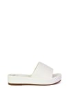 'Co Co' Slip on Low Wedge Platform Flat Sandal Slides