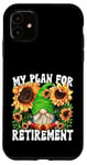 iPhone 11 My Retirement Plan For Yoga Men Grandpa Life Retired Hippie Case