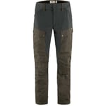 Fjällräven Keb Trousers Men Regular herrbyxor Dark Olive/Dark Grey-633-030 52 - Fri frakt