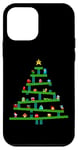 iPhone 12 mini 8 Bit Retro Gaming Christmas Tree Case