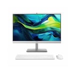 Acer Aspire C24-195ES All-in-One Desktop - Intel Core Ulta 5-125U 16GB 1TB SSD Integrated 23.8 INCH Full HD Windows 11 Whit