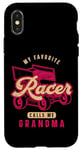 iPhone X/XS Dirt Track Racing Race Sprint Car Grandma My Favorite Racer Case