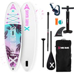 Pack Stand up Paddle Gonflable Enfant Fille Pinky-X 280 x 76 x 10cm