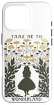 Coque pour iPhone 16 Pro Disney Alice in Wonderland Take Me To Wonderland Logo