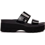 Reef Womens Cushion Vista Higher Sandals - Black - Size UK 4