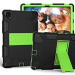 Samsung Galaxy Tab A7 Coque de Protection pour Tablette Galaxy A7 3 Couches de Protection Contre Les Chocs pour Samsung Tab A7 10,4" Coque SM-T500/SM-T505/SM-T507 Noir Vert