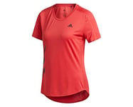 Adidas Run It Tee 3S W T-Shirt - Glory Red, Small