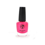 W7 Cosmetics Fluorescent Nail Polish 15ml Fluorescent Pink